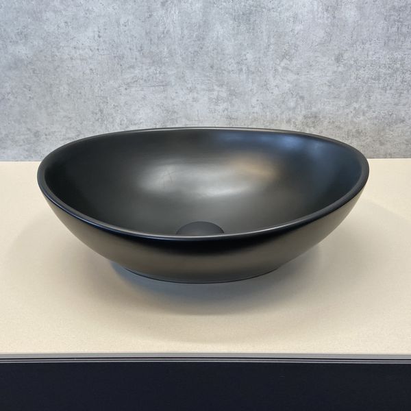 Приобрести comforty раковина 7838mb 40х35 см, черная матовая