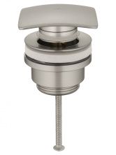 Донный клапан для раковины WONZON & WOGHAND, Брашированный никель (WW-88SS13-BN)