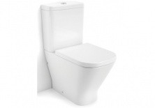Напольный унитаз-компакт безободковый Roca Gap Clean Rim CS00024077