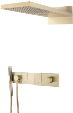 Boheme Душевая система Zodiac, встраиваемая, матовое золото 132-MG