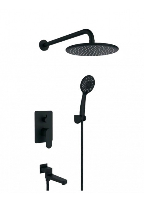 Приобрести душевая система для душа vieir, camomilla, черный v283563c