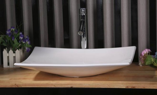 Приобрести раковина накладная ceramalux 60 см 78123а