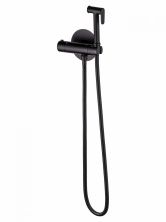 Смеситель с гигиеническим душем и термостатом встраиваемый WONZON & WOGHAND, Темный графит (WW-88819902-BGM)