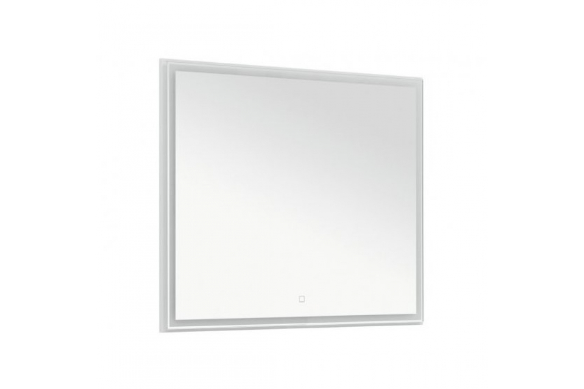 Приобрести aquanet зеркало nova lite 90 см, led подсветка, белое
