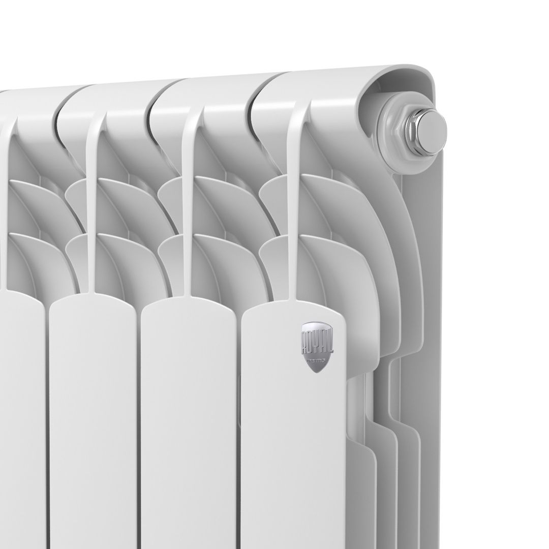 Приобрести royal thermo радиатор алюминиевый revolution 500 2.0 ( белый ) - 12 секц.