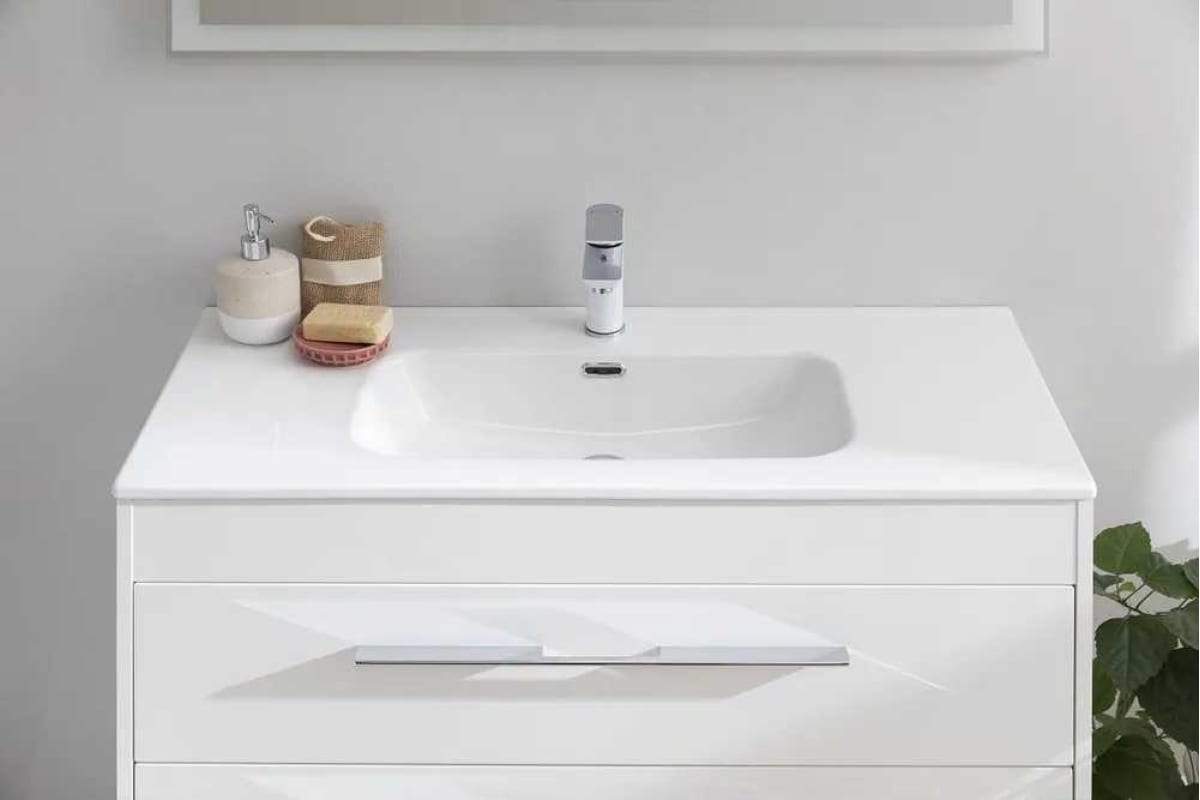 Приобрести aquanet раковина flat 90х46 см, белая