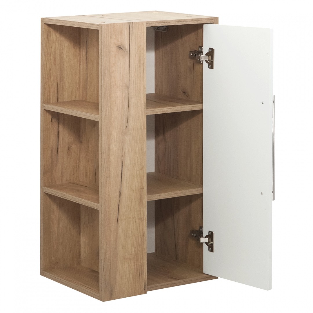 Приобрести комод подвесной melbourne 40 универсальный дуб/белый