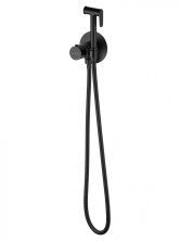 Смеситель с гигиеническим душем и термостатом встраиваемый WONZON & WOGHAND, Черный матовый (WW-88829909-MB)