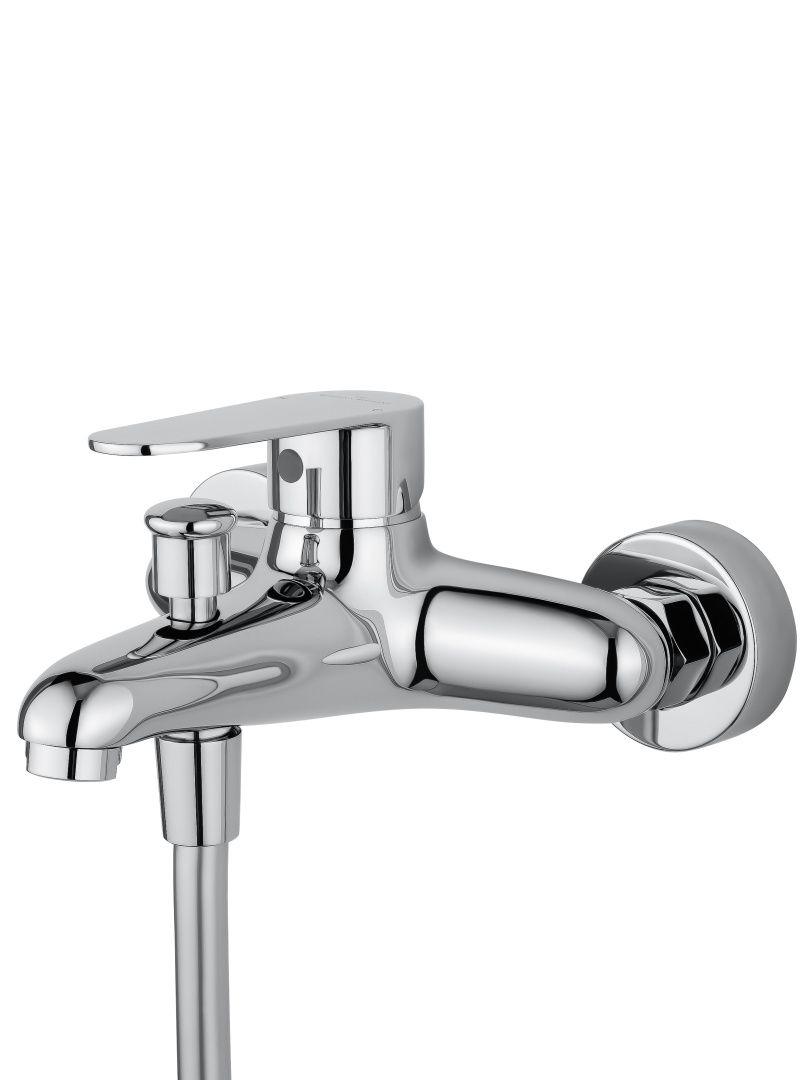 Приобрести смеситель для ванны с душевым гарнитуром wonzon & woghand alfa, хром (ww-ae3205-cr)
