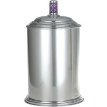Boheme Ведро для мусора Murano, хром\фиолетовый 10907-V-CR