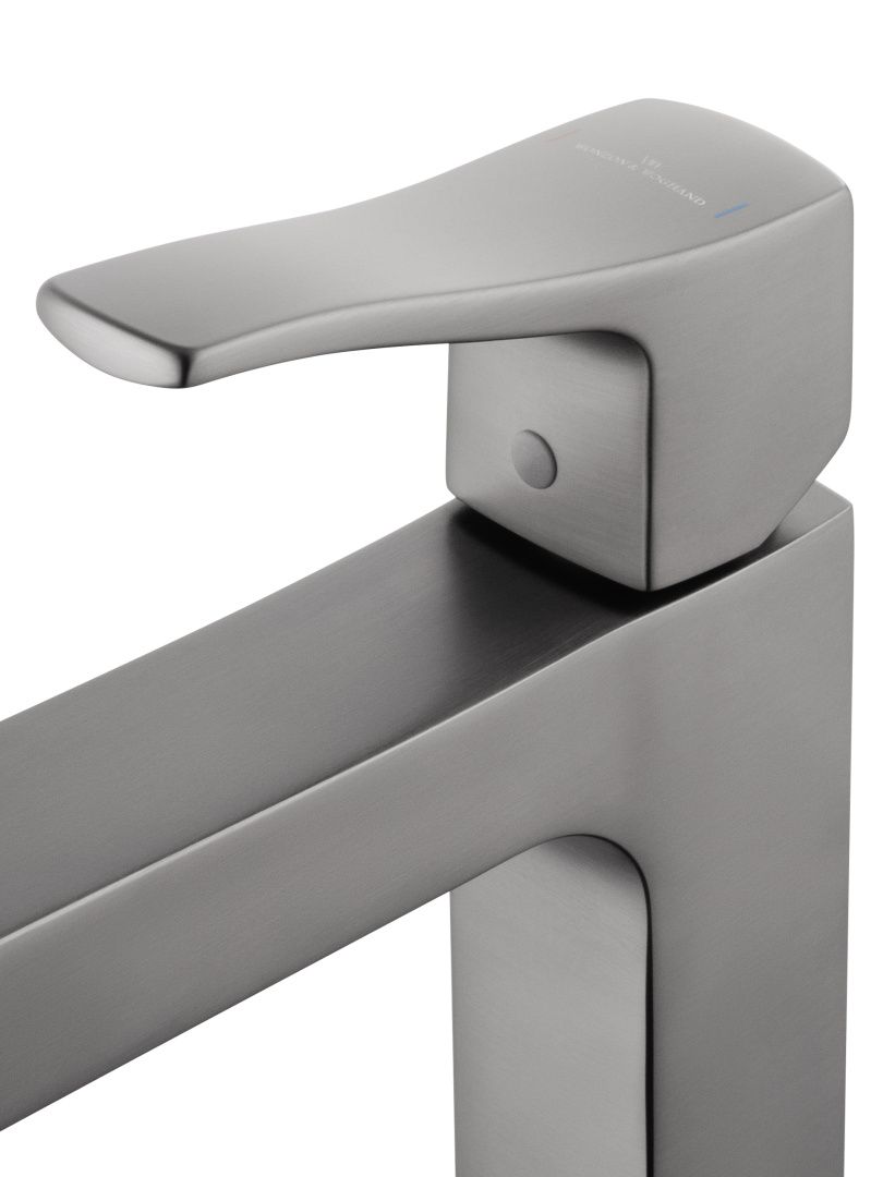 Приобрести смеситель для раковины высокий wonzon & woghand flex, темный графит (ww-88019072-bgm)