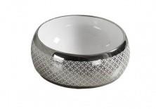 Раковина-чаша CeramaLux 40 см 5004 SP, узор