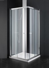 Cezares Душевое ограждение ANIMA 100х100 см, хром ANIMA-W-A-2-100-P-Cr