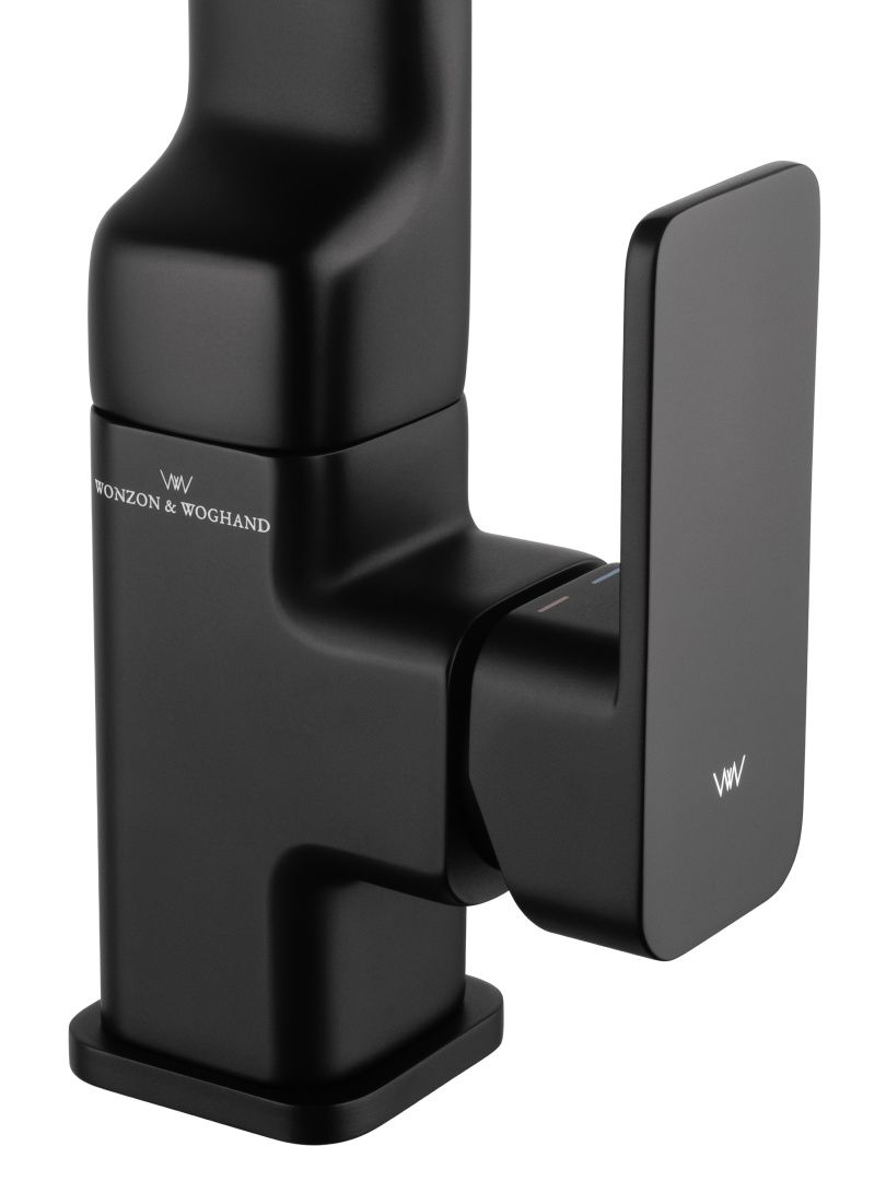 Приобрести смеситель для кухни wonzon & woghand arnie, черный матовый (ww-692102-mb)