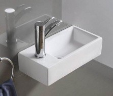 Раковина подвесная CeramaLux 40 см D1043