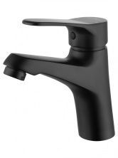 Смеситель для раковины WONZON & WOGHAND, Черный матовый (WW-A40212-MB)