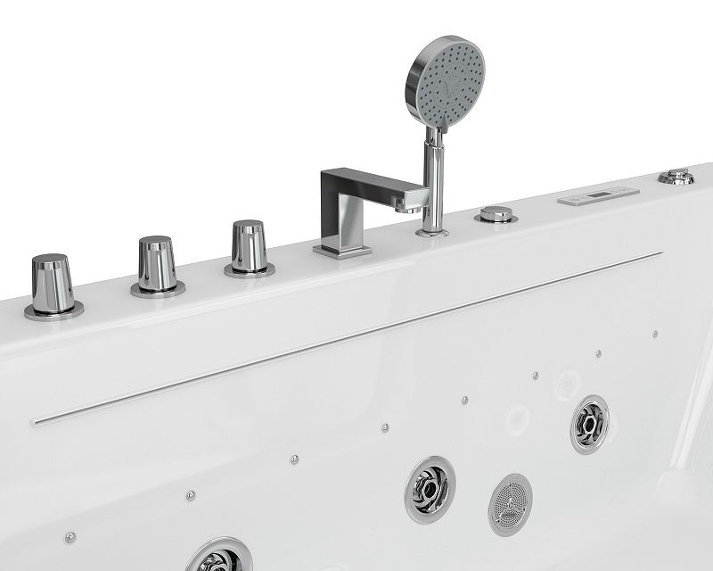 Приобрести grossman гидромассажная ванна 150х85 см, белая gr-15085