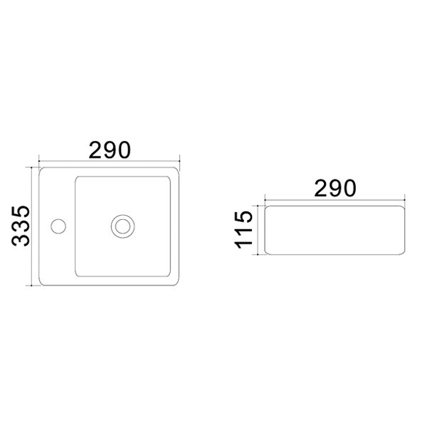 Приобрести azario раковина накладная 33,5х29 см, белая az-4549