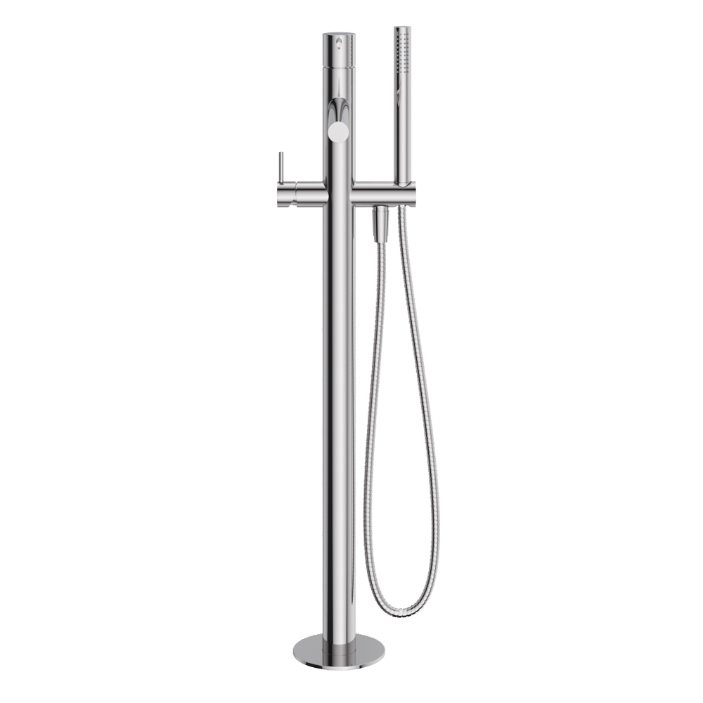 Приобрести cezares напольный смеситель для ванны и душа leaf-vdp-l-01