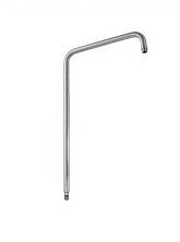 Удлиненная круглая трубка для душевых систем WONZON & WOGHAND, Хром (WW-LY002-CR)