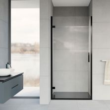 Vincea Душевая дверь Flex 90 см, прозрачное, черная VDP-1F900CG