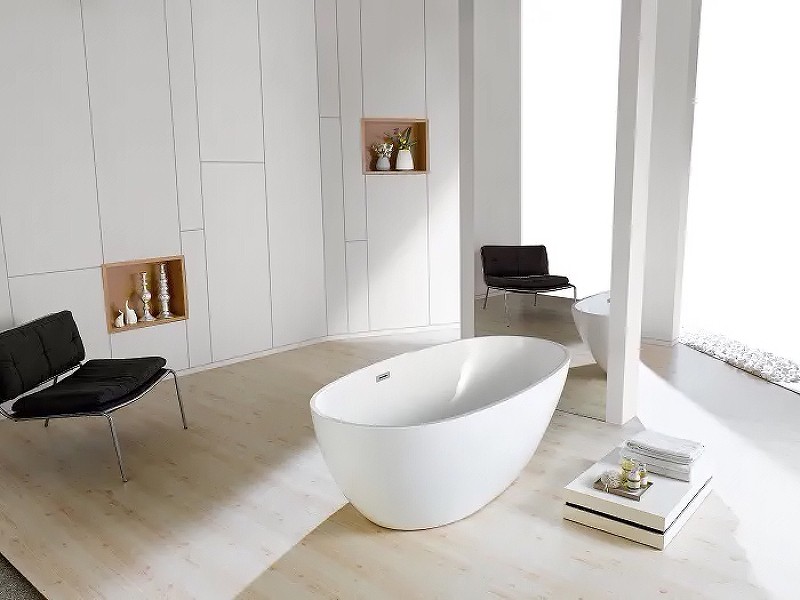 Приобрести акриловая ванна azario leeds 168х84 см, отдельностоящая lee17085