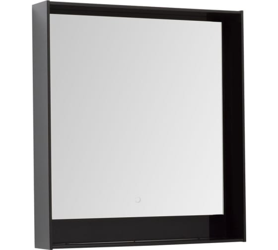 Приобрести aquanet зеркало милан 80 см с led подсветкой, черное