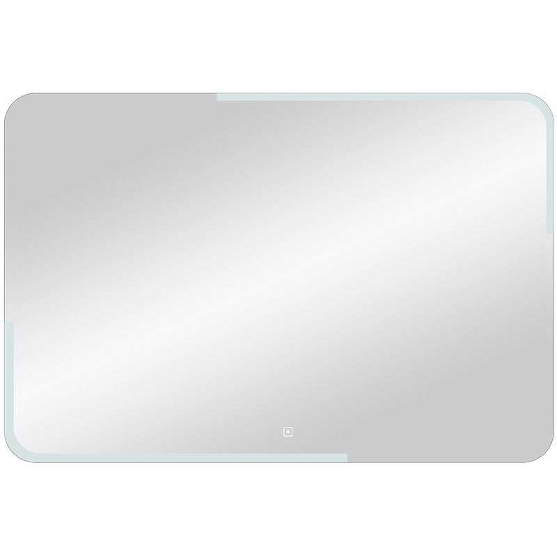Приобрести continent зеркало с подсветкой raison 80х70 см, сенсорный включатель, белое