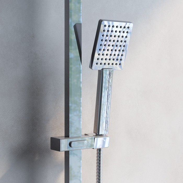 Приобрести iddis душевая система bild, квадратная d-254мм, хром bil1fsbi76