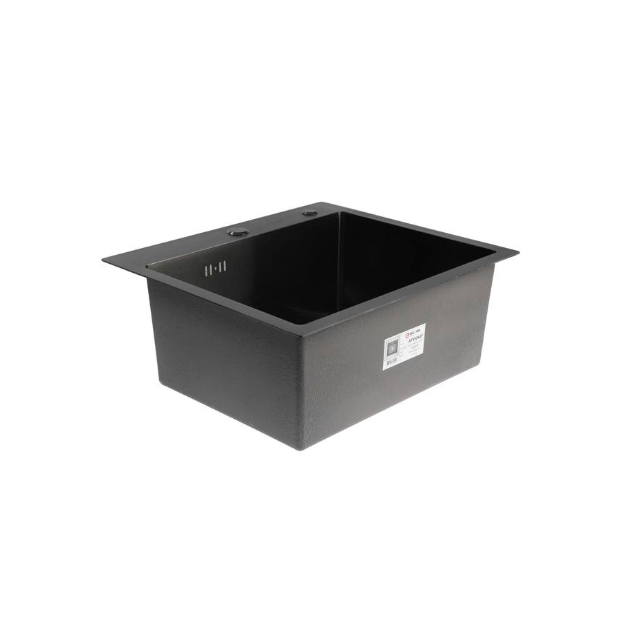 Приобрести gerhans кухонная мойка 50х44 см, графит\декор