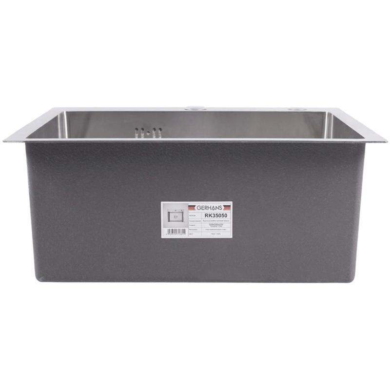 Приобрести gerhans кухонная мойка 50х50 см, сатин