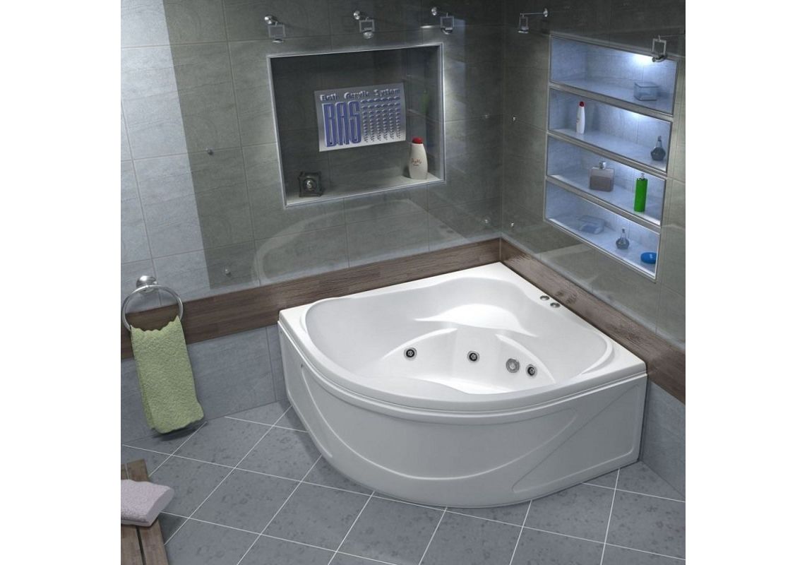 Приобрести bas акриловая ванна хатива 143*143