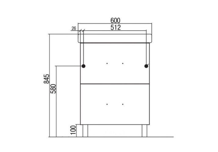Приобрести тумба напольная с раковиной акватон америна 60н см 1a169201am010, 1wh302082, белый