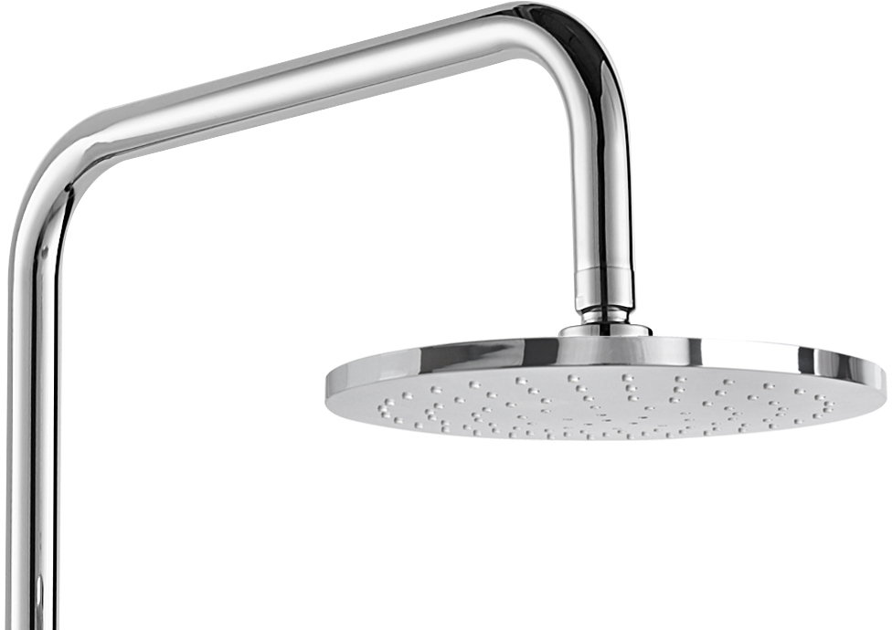 Приобрести aquanet душевая стойка practic r 126 см, хром af100-70-r-c