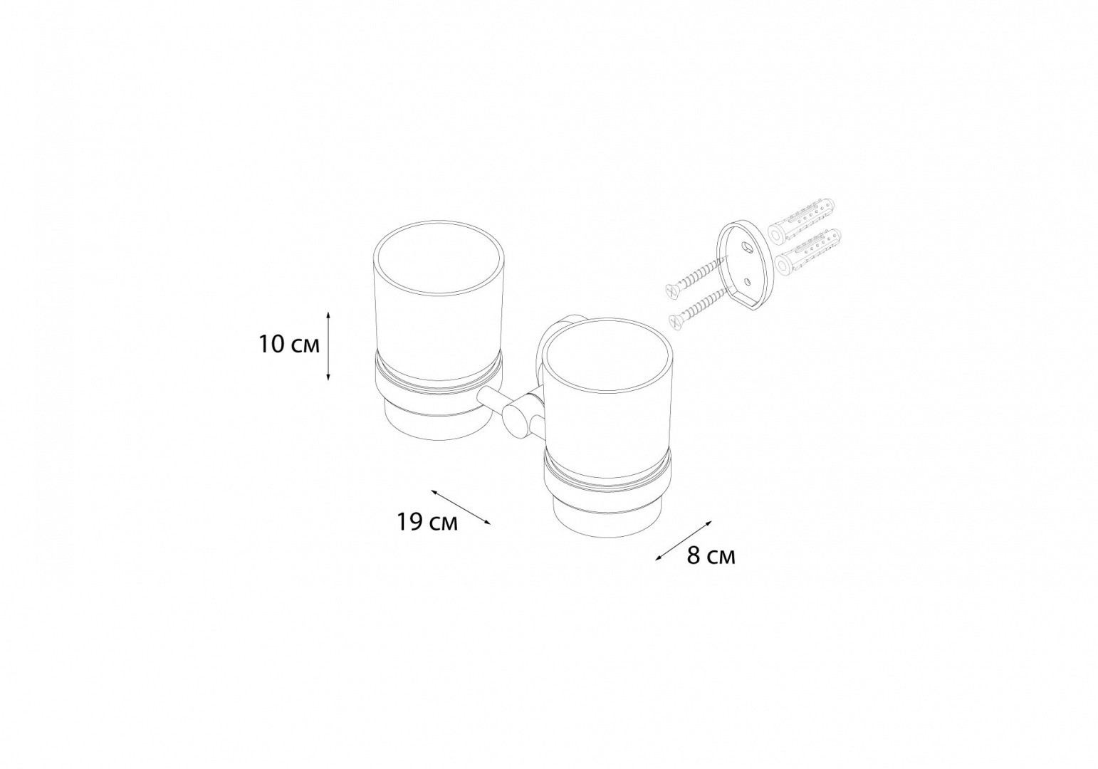 Приобрести fx-21807 europa подстаканник двойной