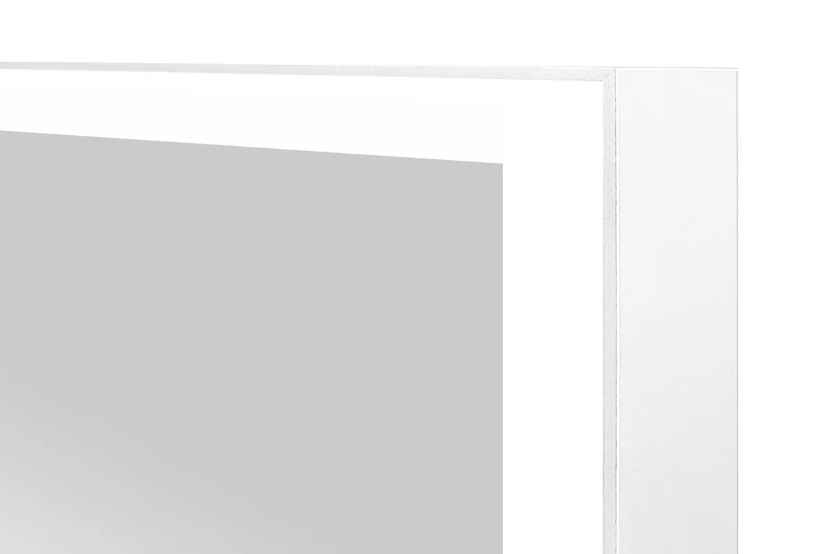 Приобрести continent зеркало с подсветкой solid 110х60 см, белое