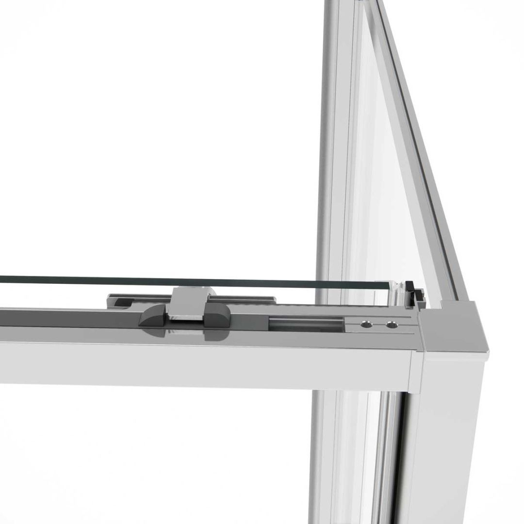 Приобрести vincea душевое ограждение slim soft 90х140 см, прозрачное, хром vsr-1ss9014cl