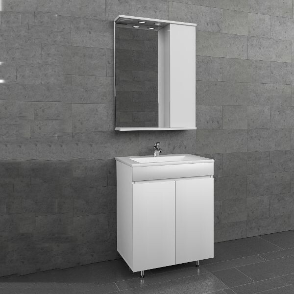 Приобрести mirsant тумба напольная next 60/2 60 см с раковиной next - 60 ут000075765