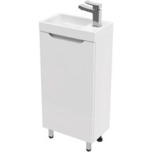 Mirsant Тумба напольная SOHO Quadro 40 см с раковиной Fest-40 УТ000083889