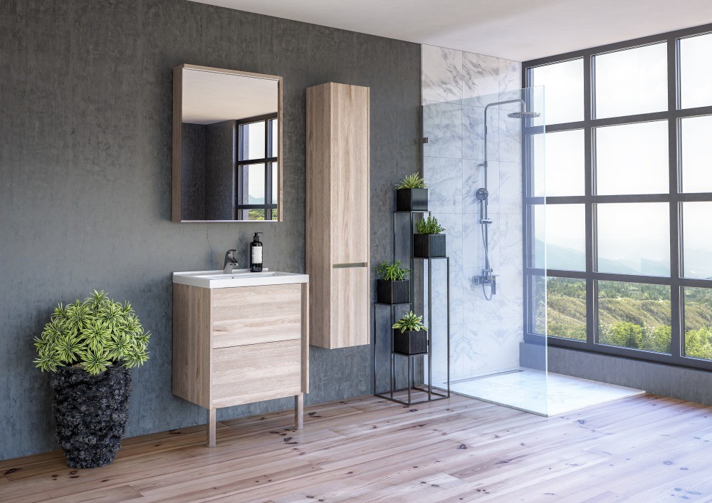 Приобрести тумба акватон стоун 60 см, сосна арлингтон