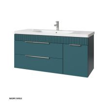 Caprigo Тумба с раковиной MONBAR 120 см, правая, море