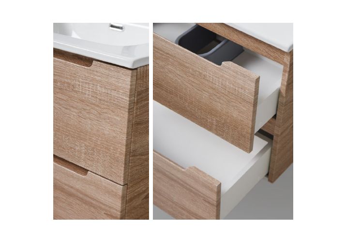 Приобрести тумба подвесная с раковиной belbagno etna-600-2c-so-wo-p 60 см, rovere bianco