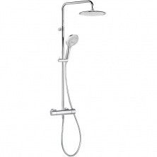 KLUDI FRESHLINE DUAL SHOWER SYSTEM Душевая система с термостатом, арт. 6709205-00