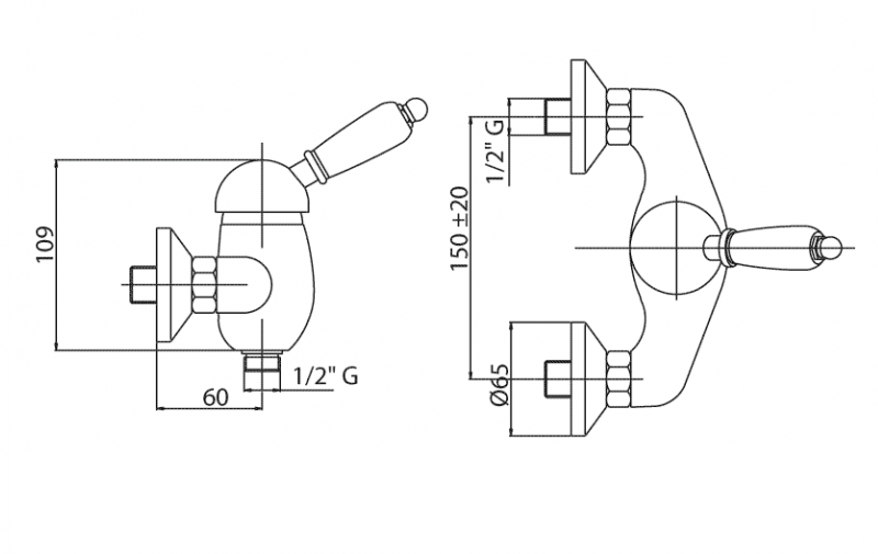 Приобрести cezares смеситель для душа elite, золото elite-d-03/24-m