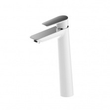 IDDIS Смеситель для раковины Cloud 288мм, высокий, белый\хром, CLOSB01i01