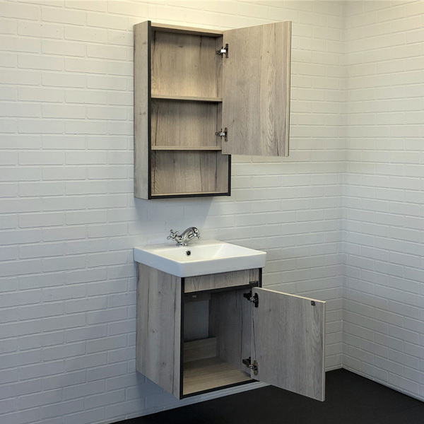 Приобрести сomforty тумба с раковиной "вена-45" дуб дымчатый