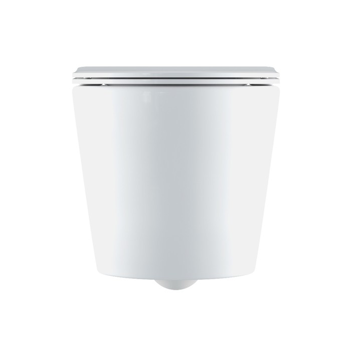 Приобрести iddis унитаз подвесной безободковый blanco, с тонкой быстросъемной крышкой микролифт, blardsei25