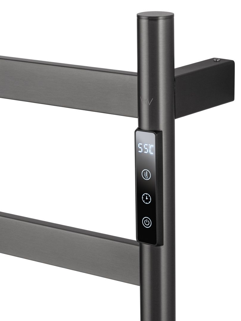 Приобрести полотенцесушитель электрический напольный wonzon & woghand essen, темный графит (ww-a407-gm)