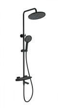 Душевая система с термостатом WONZON & WOGHAND NEO, Черный матовый (WW-B3035-A2-MB)