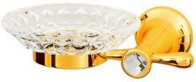 Boheme Мыльница Chiaro, золото\кристаллы 10503